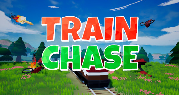 Train Chase Logo, Rhine Games