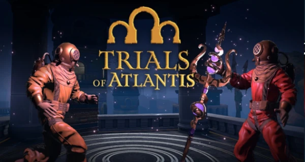 Trials of Atlantis Logo, Rhine Games